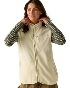 Regatta Ladies Frankie Microfleece Body Warmer (Light Vanilla) - Green