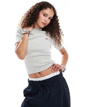 Dickies Marysville Ribbed Top - White