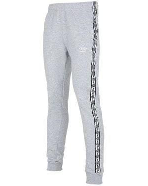 Umbro Taped Track Trousers Cotton - Grey