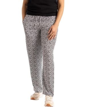 Trespass Ladies Kelowna Floral Trousers Viscose - Grey