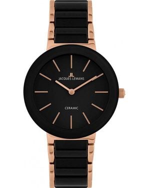 Jacques Lemans 42-8C Monaco Watch - Black