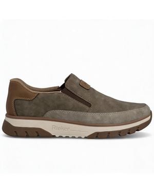 Rieker Stan Comfort Trainers - Brown