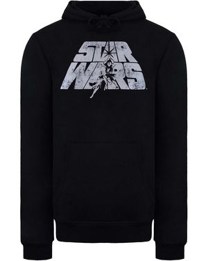 Star Wars Retro Logo Hoodie - Blue