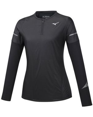 Mizuno Hineri Hybrid Top - Black