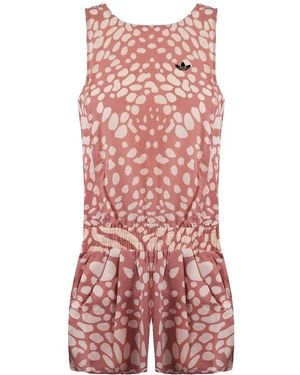 adidas Caribbean Ash Jumpsuit - Red