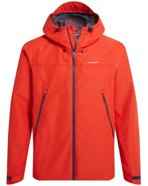 Craghoppers Vanth Waterproof Jacket (Pimento) - Red