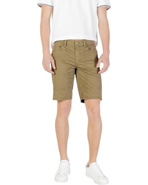 Jeckerson Cargo Shorts Multipocket Ontwerp - Naturel