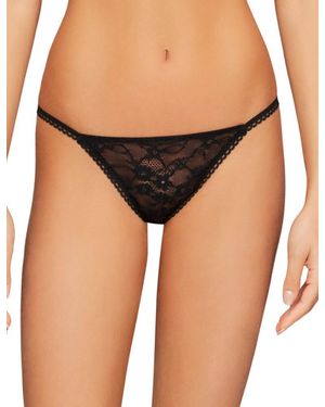 Coco De Mer Aph-014-01 Aphrodite Bikini Style Brief - Black