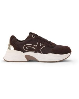 KG by Kurt Geiger Suedette Lois Trainers - Brown