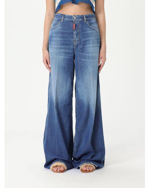 DSquared² Wide Leg Jeans - Blue
