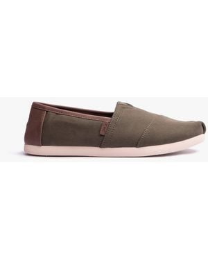 TOMS Alpargata Espadrilles Dark Sage - Grey