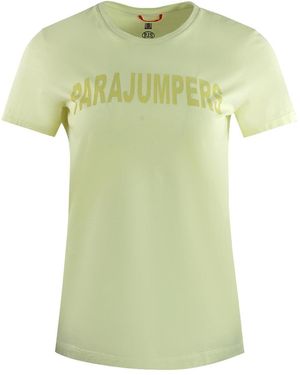 Parajumpers Cristie Brand Logo Tender T-Shirt - Green