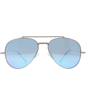 Montana Aviator Shiny Revo Polarized Mp185 Metal - Blue