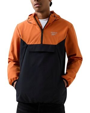 Reebok Burbage Overhead Windrunner Jacket - Orange