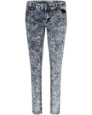 Criminal Damage Skinny Jean - Blue