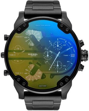 DIESEL Mr. Daddy 2.0 Watch Dz7460 Stainless Steel - Green