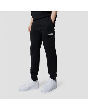 Lonsdale London Essentials Cargo Joggers - Blue