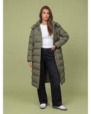 Urban Bliss Seamless Puffer Jacket - Green