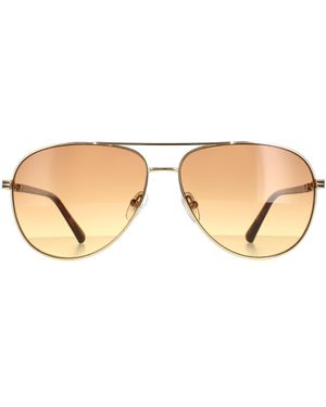 Guess Aviator Gradient Gu00043 Metal (Archived) - Natural