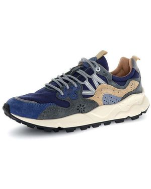 Flower Mountain Yamano 3 Blauwe Sneakers