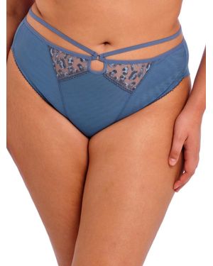 Elomi Namrah Brazilian Brief - Blue