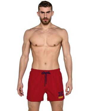 Munich Short Swimsuit With Mesh Lining Muharbourred01