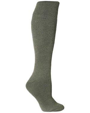 Heat Holders Ladies Extra Long Thermal Socks - Green