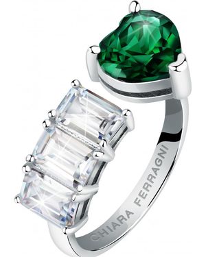 Chiara Ferragni J19Auv35016 Ladies Ring - Green