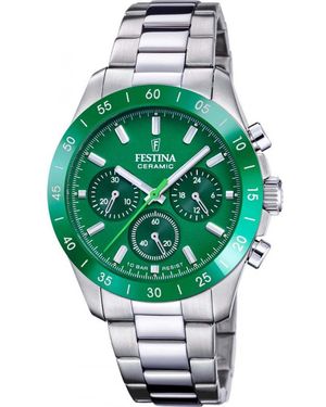 Festina F20693-5 Ceramic Watch - Green