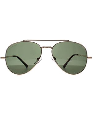 Montana Aviator Shiny G-15 Polarized Mp185 Metal - Green