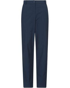 Mountain Warehouse 'Delta' Short Trousers Sun Protection Quick Dry Stretchy Trousers Polyamide - Blue