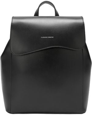 Claudia Canova Cali Flap Over Backpack - Black