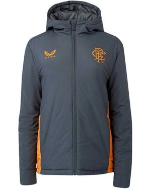 Castore Rangers Fc Coach Jacket (True) - Blue
