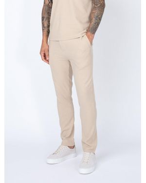 Luke 1977 Mayon Textured Trousers - Natural