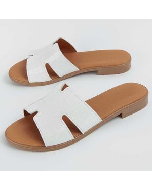Purapiel Sandal Hacca3 Leather - Brown