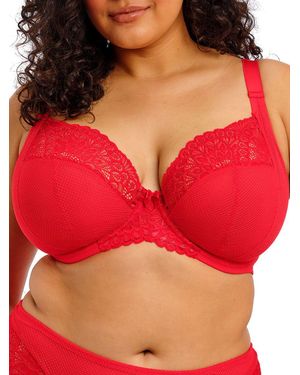 Elomi Tiernie Plunge Bra - Red