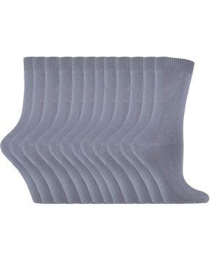 Sock Snob Plain Cotton Rich Socks - Black