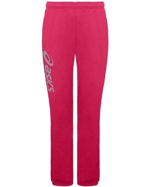 Asics Sigma Track Trousers Cotton - Pink
