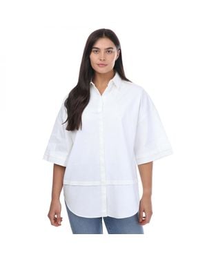 Ted Baker Orlanda 3/4 Oversized Shirt (wit)