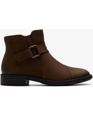 Clarks Adalynn Faye Mushroom Nubuck - Brown