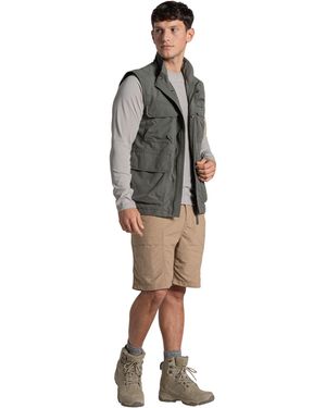 Craghoppers Adventure V Nosilife Gilet (Donkere Salie) - Metallic