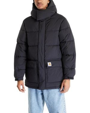 Carhartt Carhartt Jacket Wip Milter Puffer Nylon Ultra Warm Waterproof Comfort Coat - Black