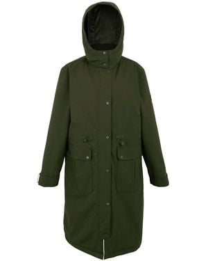 Regatta Ladies Yannta Insulated Waterproof Jacket (Dark) - Green