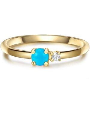 Glanzstücke München Sterling Ring - Blue