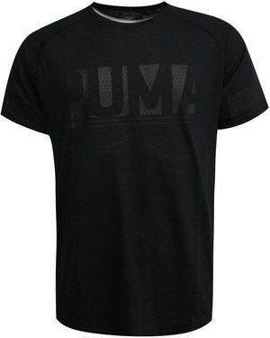 PUMA Reflective Dry Cell Training Energy Top T-Shirt 515654 06 A59A - Black