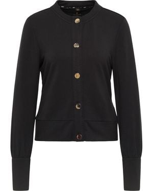 Dreimaster Jersey Vest Dames Zwart