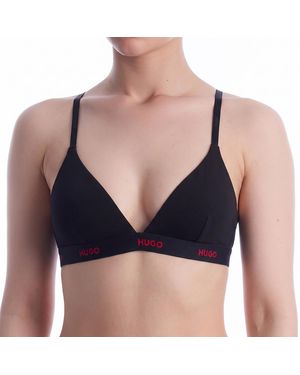 BOSS Cotton Triangle Bra 50557093 - Blue