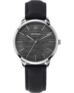 Orphelia Winston Watch Or61903 Leather - Black