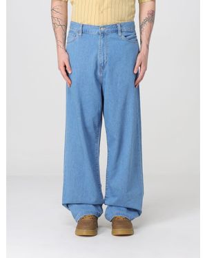 Carhartt Loose Fit Washed Denim Jeans - Blue