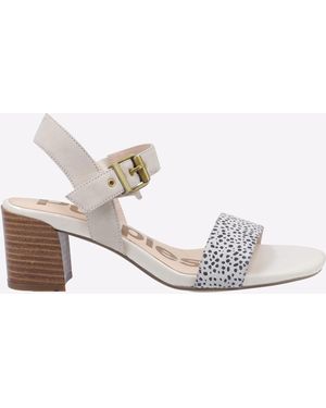 Hush Puppies Leila Memory Foam Heels - White